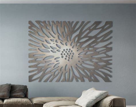 sheet metal accent wall|inexpensive metal wall decor.